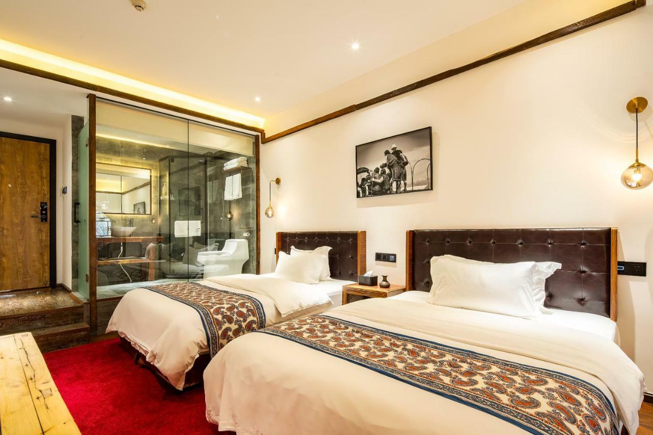 Qintai Tibetan Culture Boutique Hotel Chengdu Exterior foto